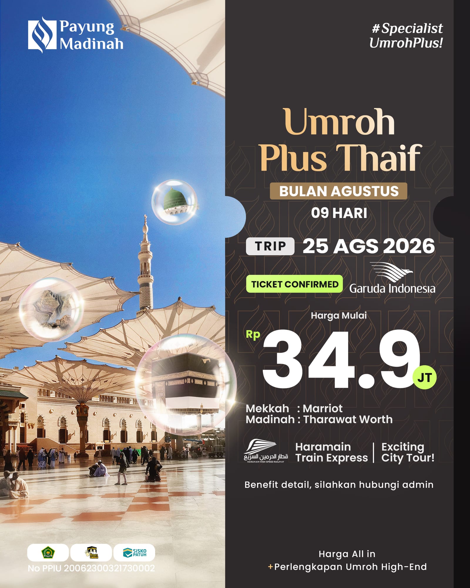 Umroh Plus Thaif