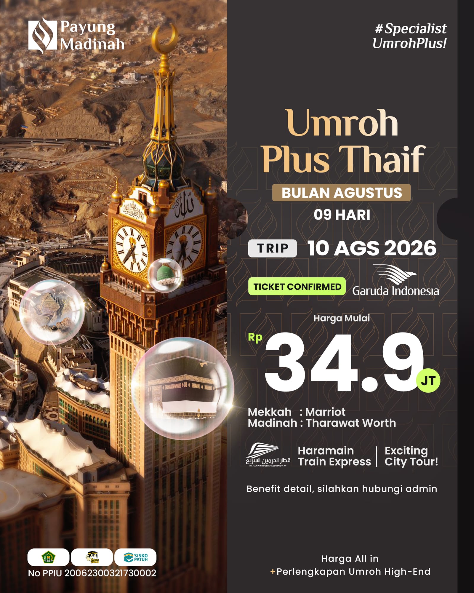 Umroh Plus Thaif