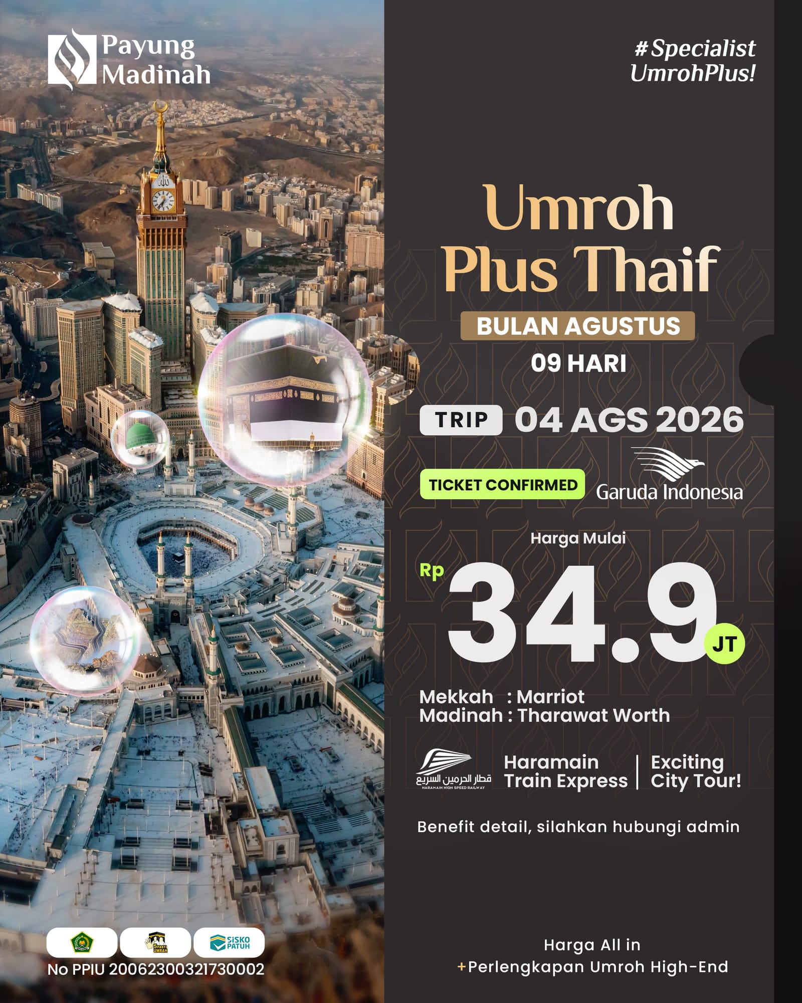 Umroh Plus Thaif