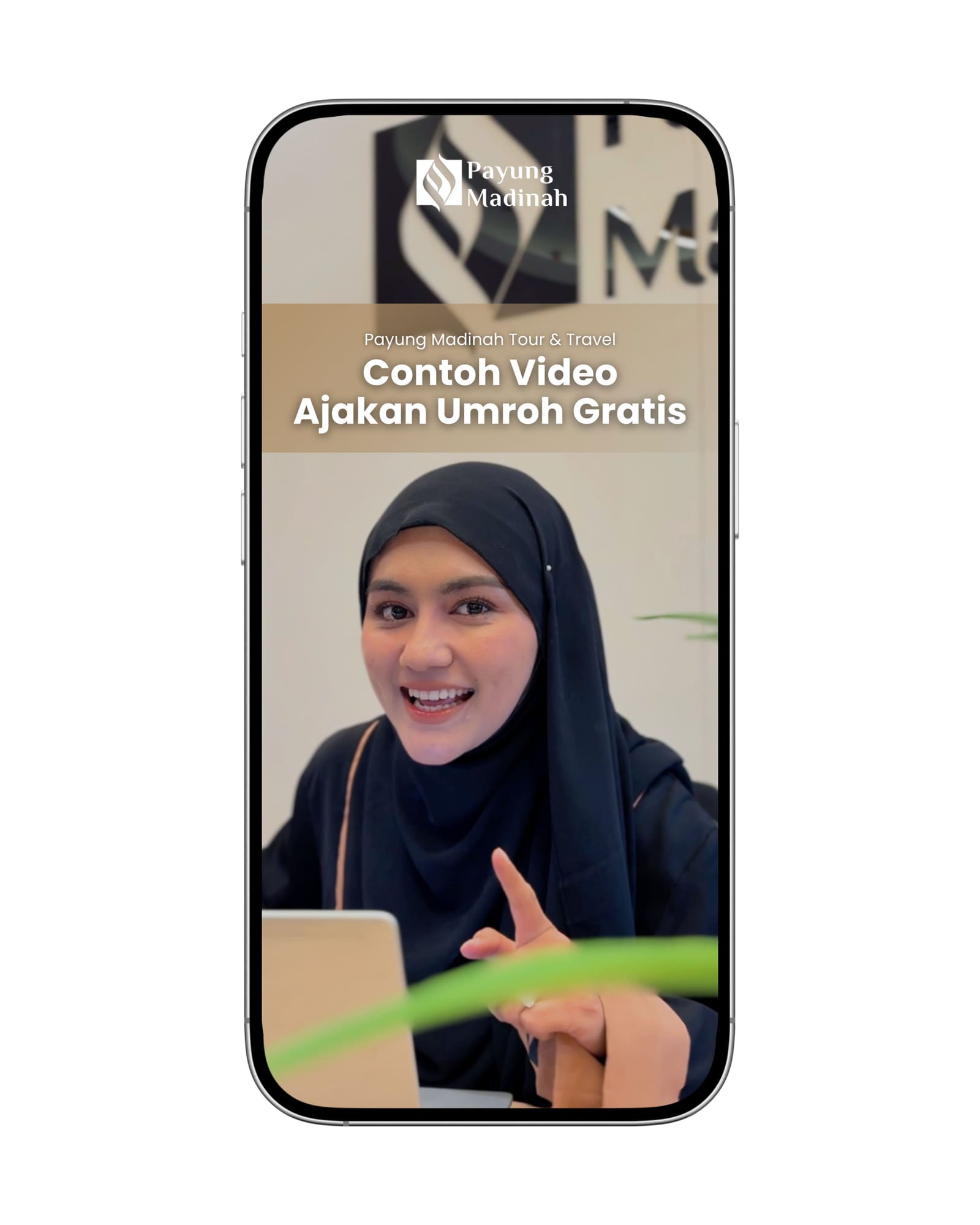Contoh Konten Ajakan Umroh Gratis - TikTok