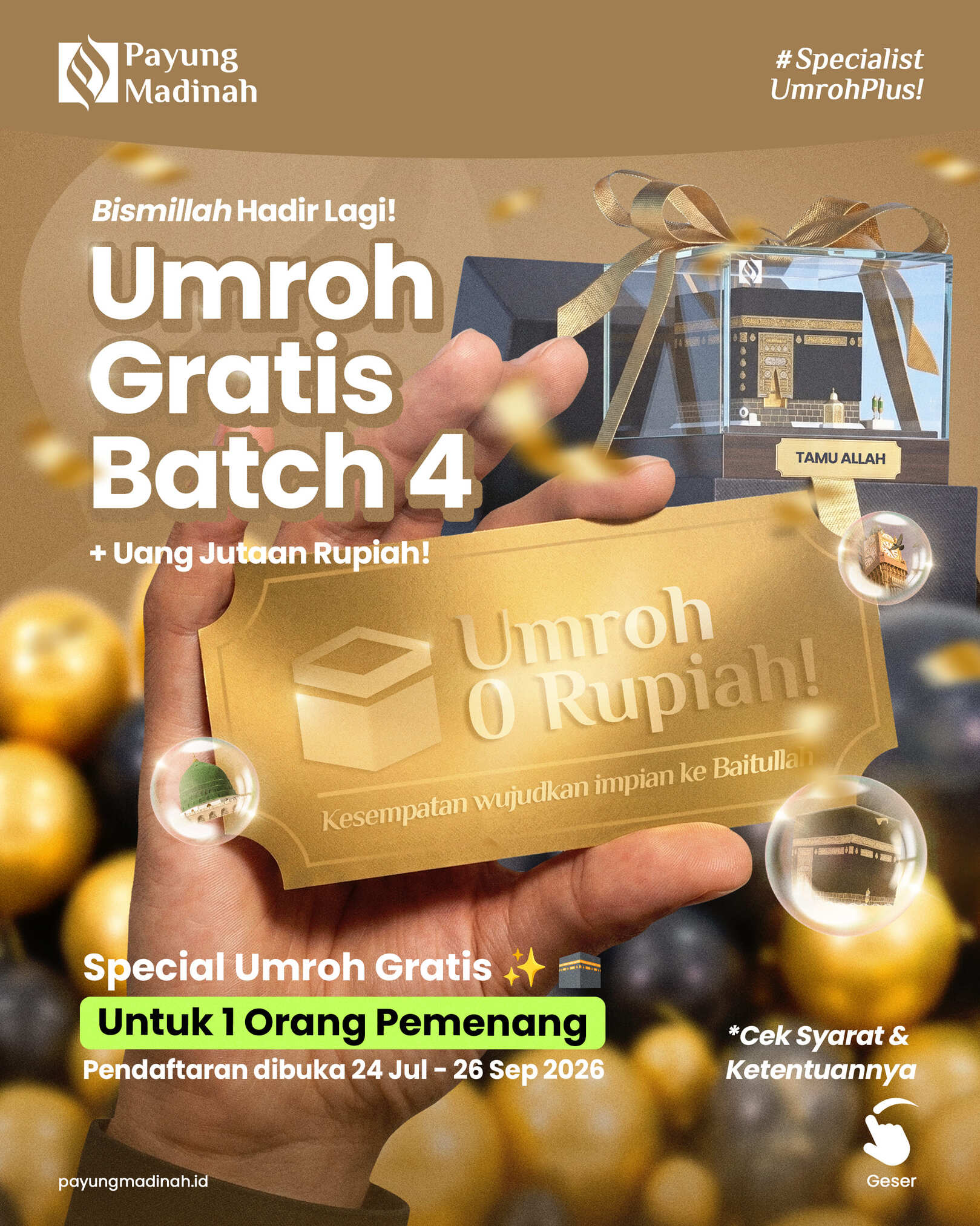 Poster Umroh Gratis Batch 4 Payung Madinah (1)